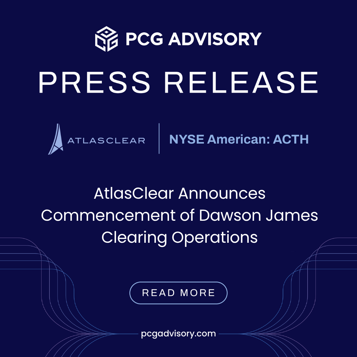 AtlasClear Announces Commencement of Dawson James Clearing Operations